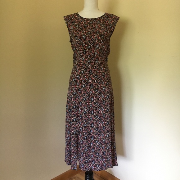 rayon midi dress